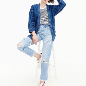 *SOLD* Point Sur J Crew Retro Straight High Rise Jeans